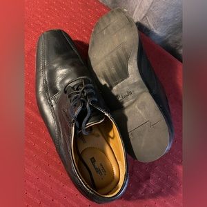 These Tilden Walk leather oxfords from Clarks are stylish comfortable & formal.